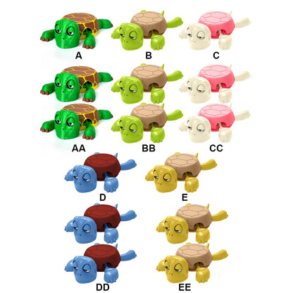 3D Printed Turtle Coaster Coffee Mug Mat with Funny Expression Plastic Drink Pad Decorative Cup Insulation Pad for Home Ornament