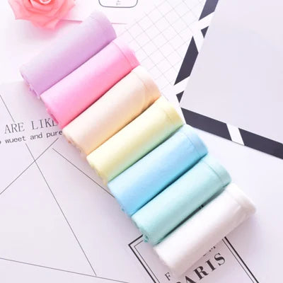 Cotton Panties for Women Underwear Plus Size Brief Girls Sexy Lingerie Solid Color Panties Female Seamless Underpant Ladies 7Pcs
