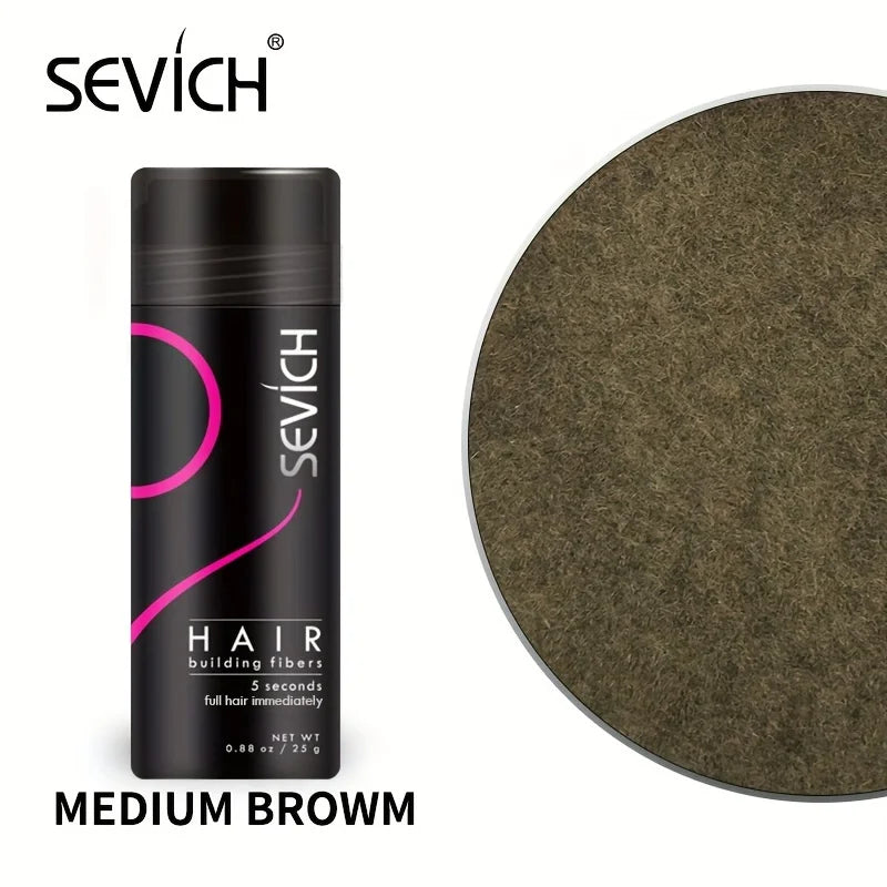Sevich Hair Fiber For Thinning Hair & Bald Spot Instant Hair Growth Fiber Fill In Fine Or Thinning Hair Instantly Thicker Powder