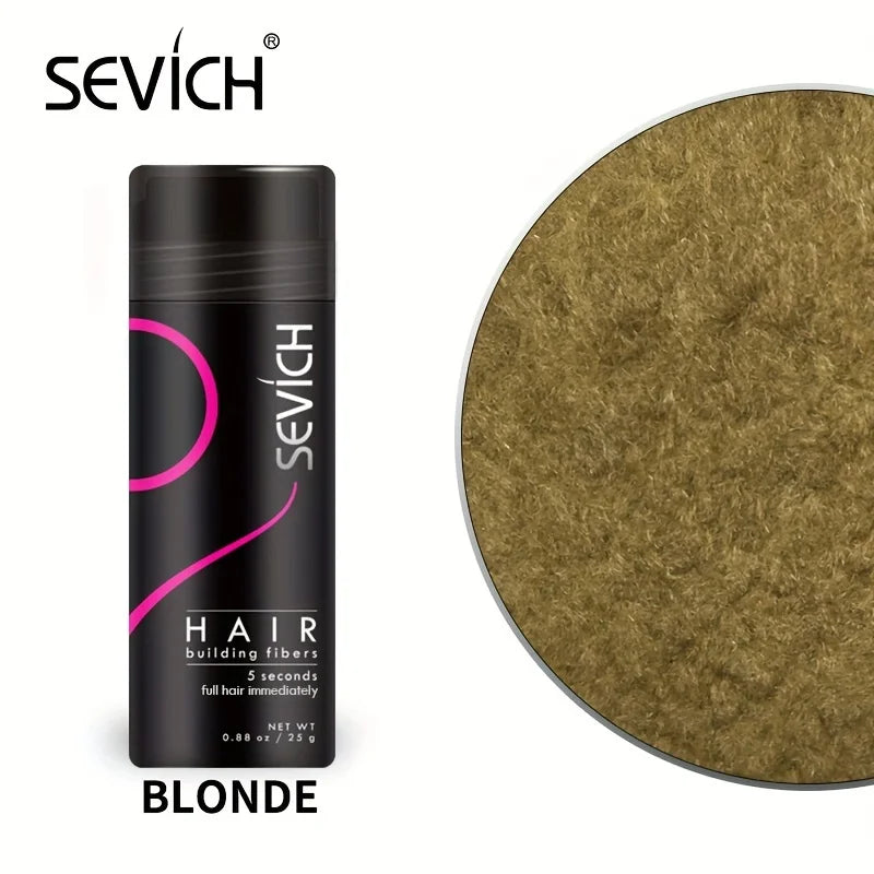 Sevich Hair Fiber For Thinning Hair & Bald Spot Instant Hair Growth Fiber Fill In Fine Or Thinning Hair Instantly Thicker Powder