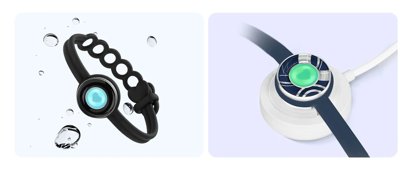 Totwoo Long Distance Touch Bracelets for Couples-Candy Series, Vibration & Light up for Love Couples Bracelets Relationship Gift