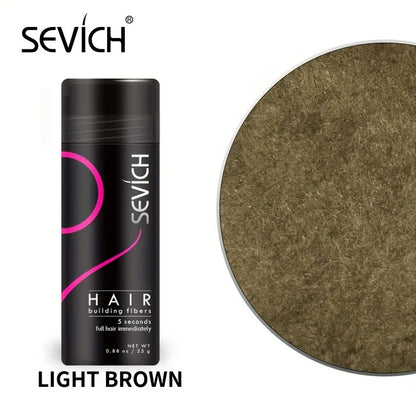 Sevich Hair Fiber For Thinning Hair & Bald Spot Instant Hair Growth Fiber Fill In Fine Or Thinning Hair Instantly Thicker Powder
