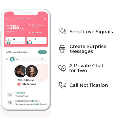 Totwoo long distance touch Bracelets for Couples Long Distance light up&Vibrate Moutain&Sea Love Bracelets Smart Jewelry sets