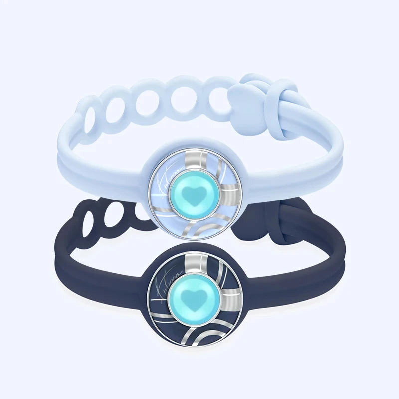 Totwoo Long Distance Touch Bracelets for Couples-Candy Series, Vibration & Light up for Love Couples Bracelets Relationship Gift