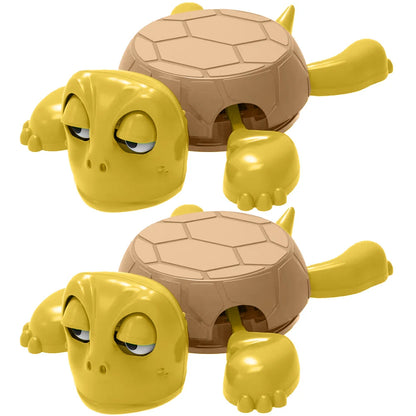 3D Printed Turtle Coaster Coffee Mug Mat with Funny Expression Plastic Drink Pad Decorative Cup Insulation Pad for Home Ornament