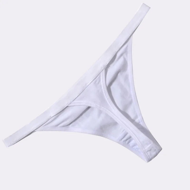 4PCS Sexy WOMEN'S Cotton Thong Underwear for Europe and the United States 22 to 34 Inch Waist Women