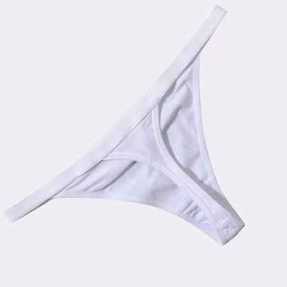 4PCS Sexy WOMEN'S Cotton Thong Underwear for Europe and the United States 22 to 34 Inch Waist Women