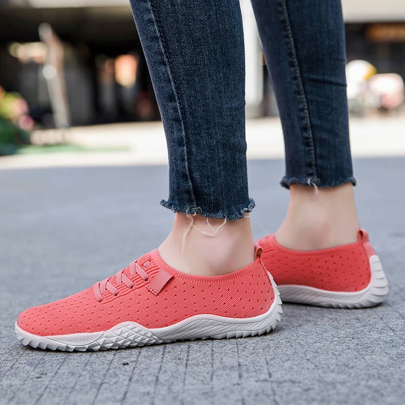 Damyuan Sneakers For Women Shoes Fashion Outdoor Walking Falats Sneakers Ladies Footwear Comfortable and breathable Zapatillas