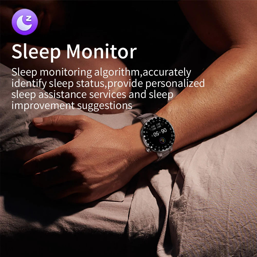 KUMI GT6 Pro 1.3-inch AMOLED Screen Bluetooth Call5.1 IP68 Waterproof Eight light modes Chinese fashion style Smart watch