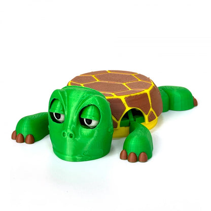 3D Printed Turtle Coaster Coffee Mug Mat with Funny Expression Plastic Drink Pad Decorative Cup Insulation Pad for Home Ornament