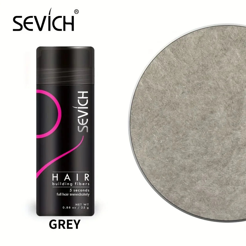 Sevich Hair Fiber For Thinning Hair & Bald Spot Instant Hair Growth Fiber Fill In Fine Or Thinning Hair Instantly Thicker Powder