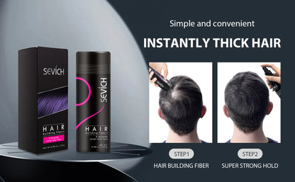 Sevich Hair Fiber For Thinning Hair & Bald Spot Instant Hair Growth Fiber Fill In Fine Or Thinning Hair Instantly Thicker Powder