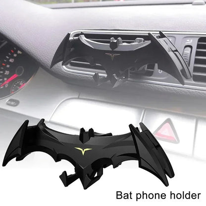 Bat Car Mobile Phone Holder Car Air Outlet Mobile Phone Holder Navigation Support for 4-6.5 Inch Devices Creative Car Interior