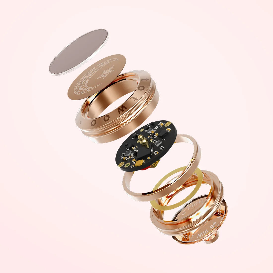 Totwoo long distance touch Bracelets for Couples Long Distance light up&Vibrate Moutain&Sea Love Bracelets Smart Jewelry sets