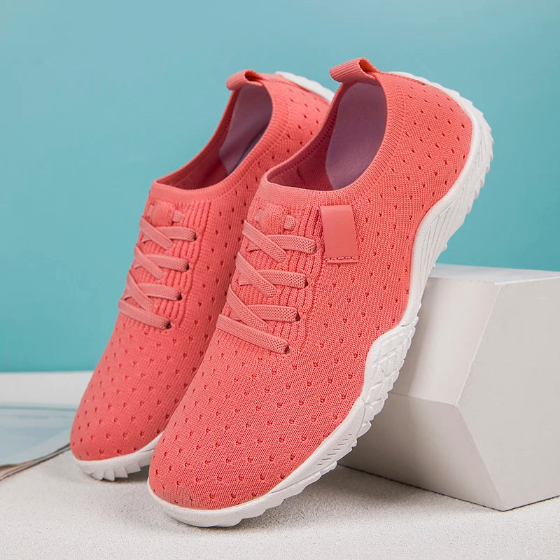 Damyuan Sneakers For Women Shoes Fashion Outdoor Walking Falats Sneakers Ladies Footwear Comfortable and breathable Zapatillas