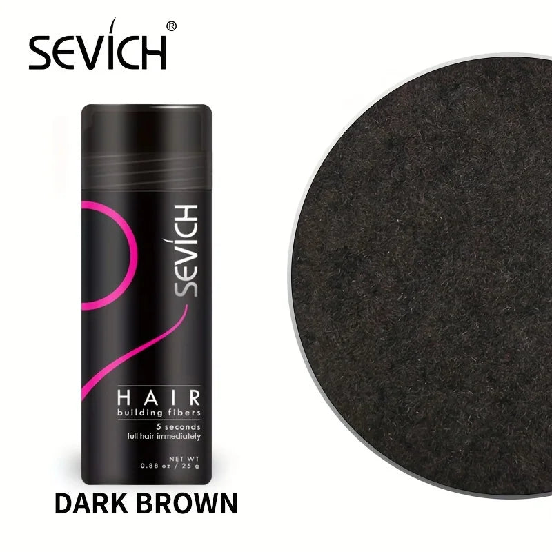 Sevich Hair Fiber For Thinning Hair & Bald Spot Instant Hair Growth Fiber Fill In Fine Or Thinning Hair Instantly Thicker Powder