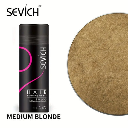 Sevich Hair Fiber For Thinning Hair & Bald Spot Instant Hair Growth Fiber Fill In Fine Or Thinning Hair Instantly Thicker Powder
