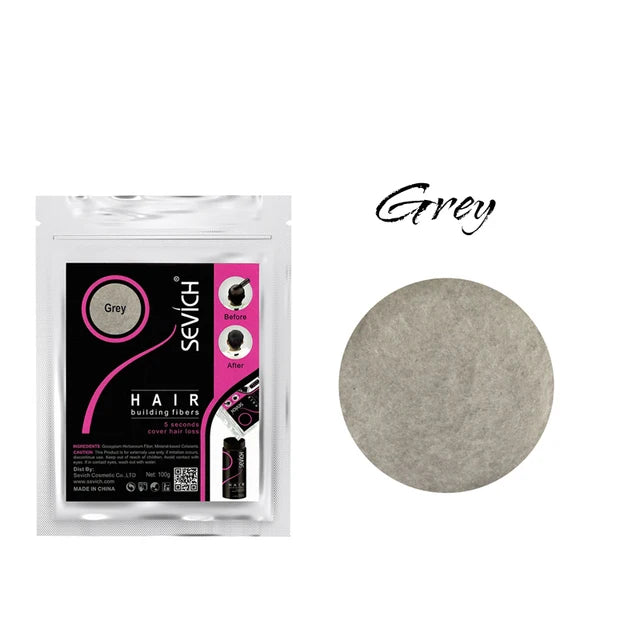 Sevich Hair Fiber For Thinning Hair & Bald Spot Instant Hair Growth Fiber Fill In Fine Or Thinning Hair Instantly Thicker Powder
