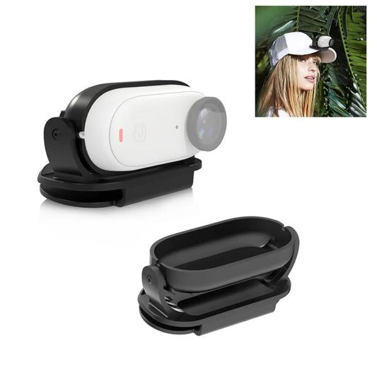 For Insta360 GO3 / GO2 Easy Clip Hat Clip Quick Release Clamp Magnetic Frame Fixed Mount Bracket Thumb Camera Accessories