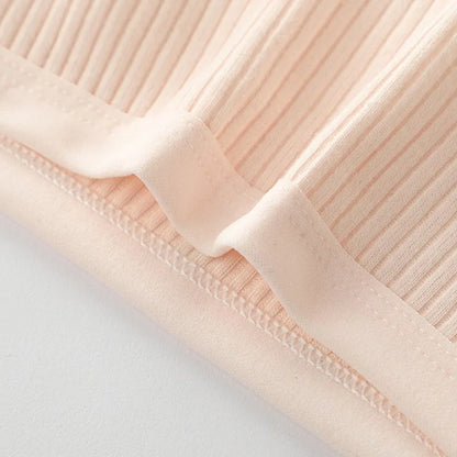 4 Pcs/Lot Children Innerwear Cotton Girls Bra Removable Sponge Cup Puberty Girls Training Bras Breathable Teenage Girl Brassiere