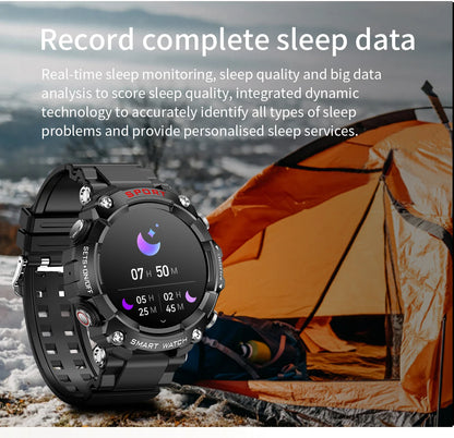 LaNikar Smart Watch AMOLED Display With In-Ear Bluetooth Headset Heart Rate Blood Pressure Oxygen Saturation Monitoring HD Audio