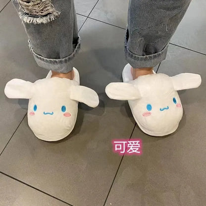 Sanrio Anime Cinnamoroll Movable Ears  Slippers
