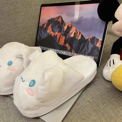 Sanrio Anime Cinnamoroll Movable Ears  Slippers