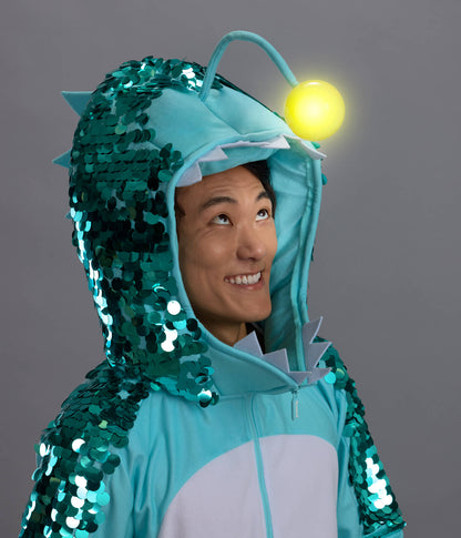 Men's Angler Fish Light Up Costume