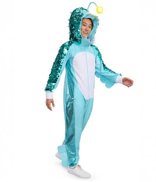 Men's Angler Fish Light Up Costume