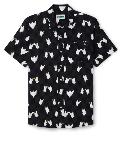 Men's BOOze Ghost Button Down Shirt