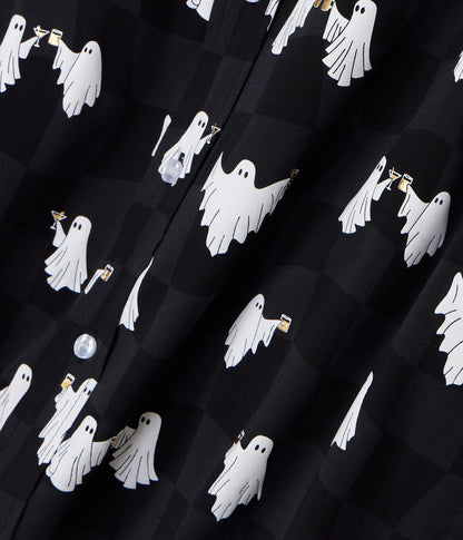 Men's BOOze Ghost Button Down Shirt