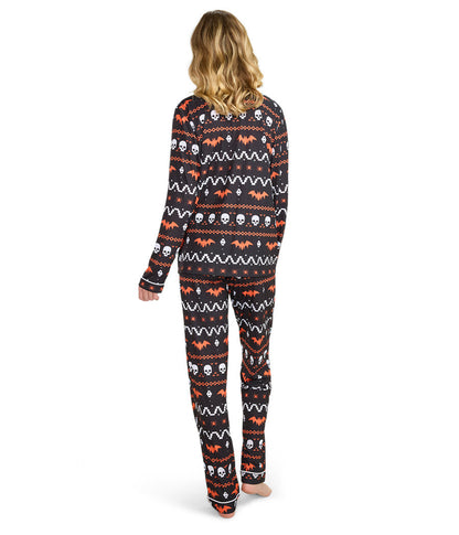 Women's Creature of the Night Halloween Pajama Set