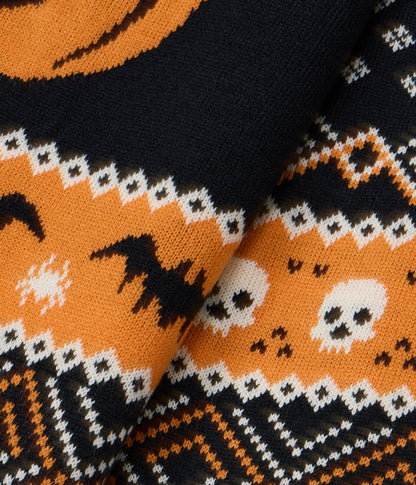 Women's Pumpkin Light Up Halloween Sweater