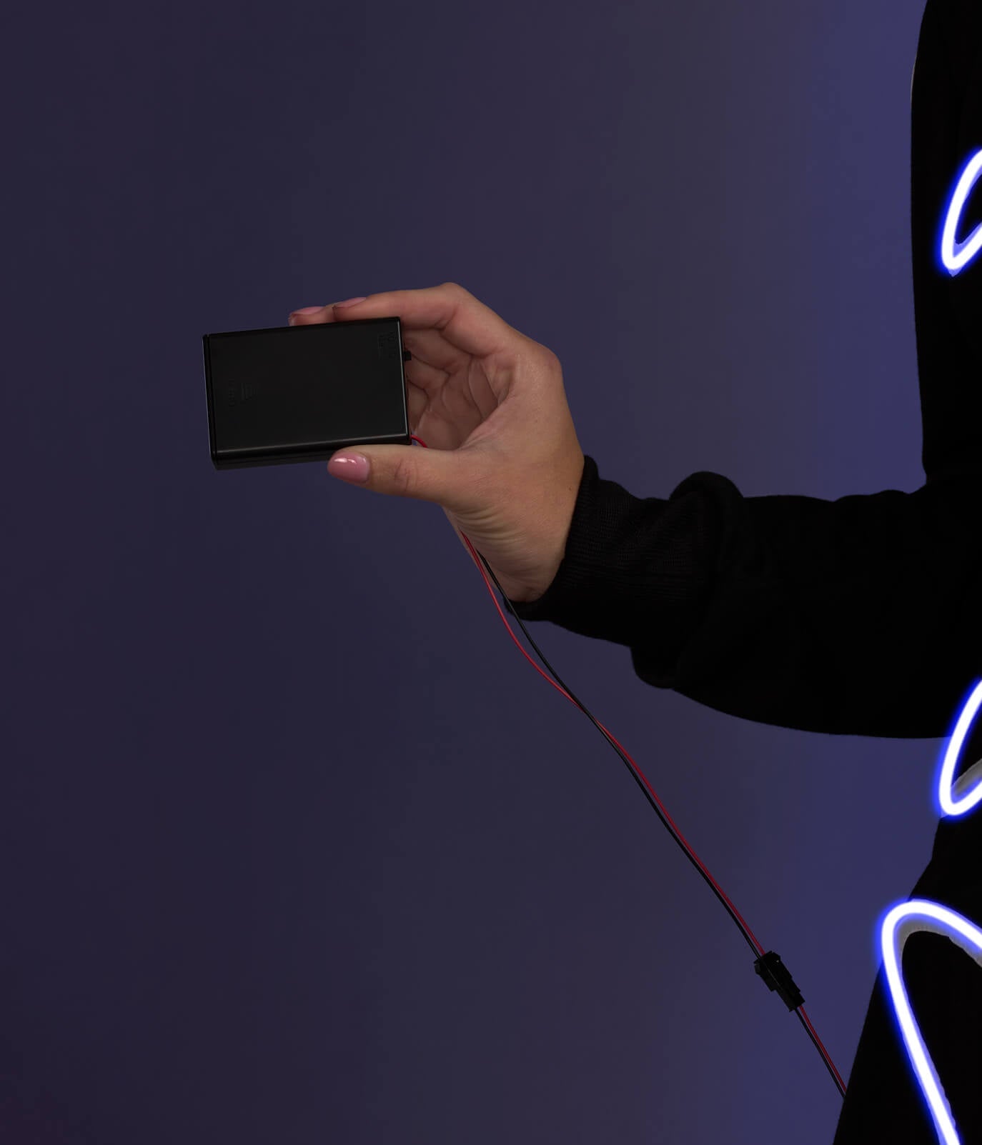 Women's Neon LED Light Up Skeleton Costume