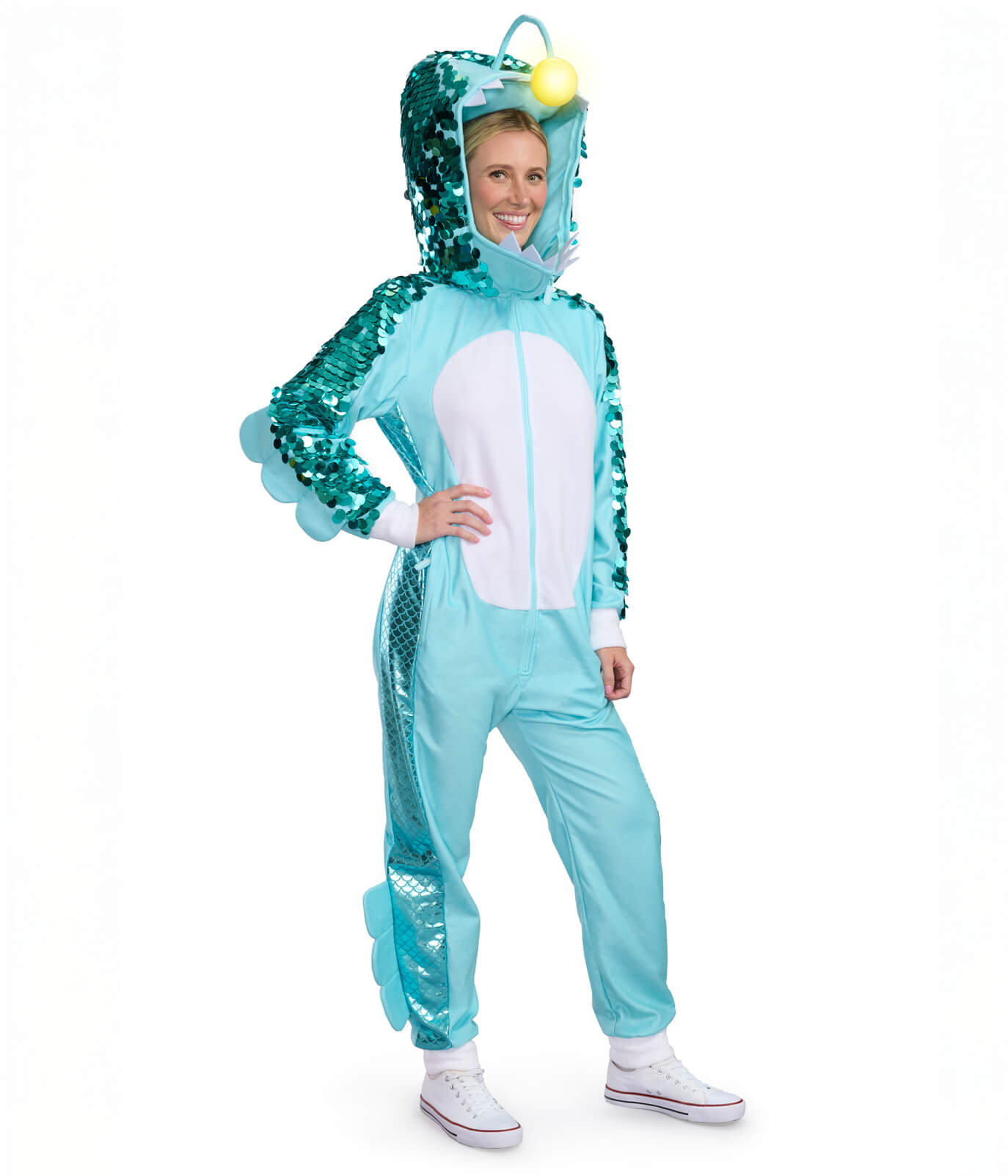 Women's Angler Fish Light Up Costume
