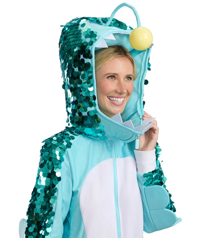 Women's Angler Fish Light Up Costume