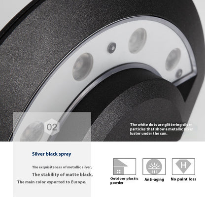 Simple Led Outdoor Wall Lamp Indoor Waterproof Courtyard