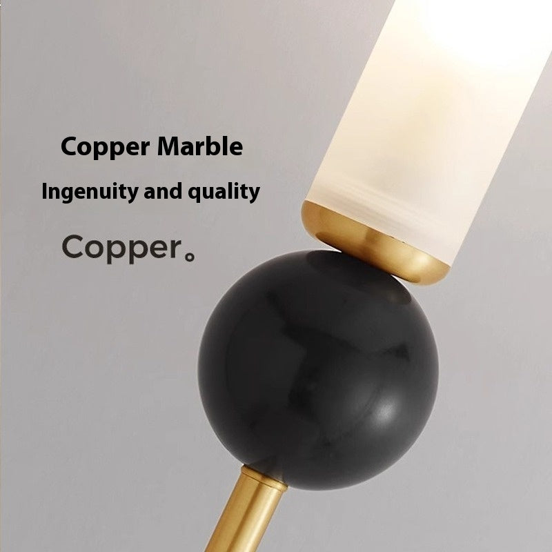 Copper Living Room And Bedside LED Wall Lamp
