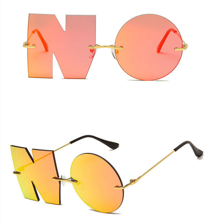 Fashion New Personality Rainbow Sunglasses