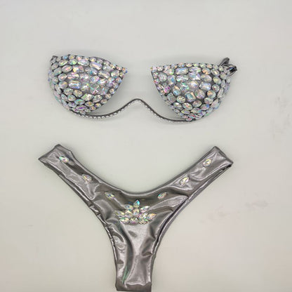 Fancy Diamond Bikini Sew Diamonds
