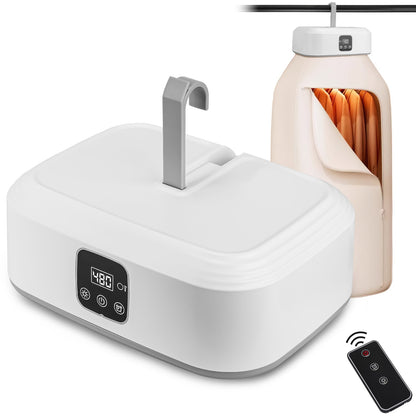 Remote Control Portable Clothes Dryer Machine Mini Foldable With Timer UV Sterilization