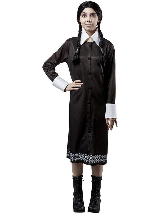 Women's The Addams Family Animated Movie Wednesday Addams Costume - Deluxe