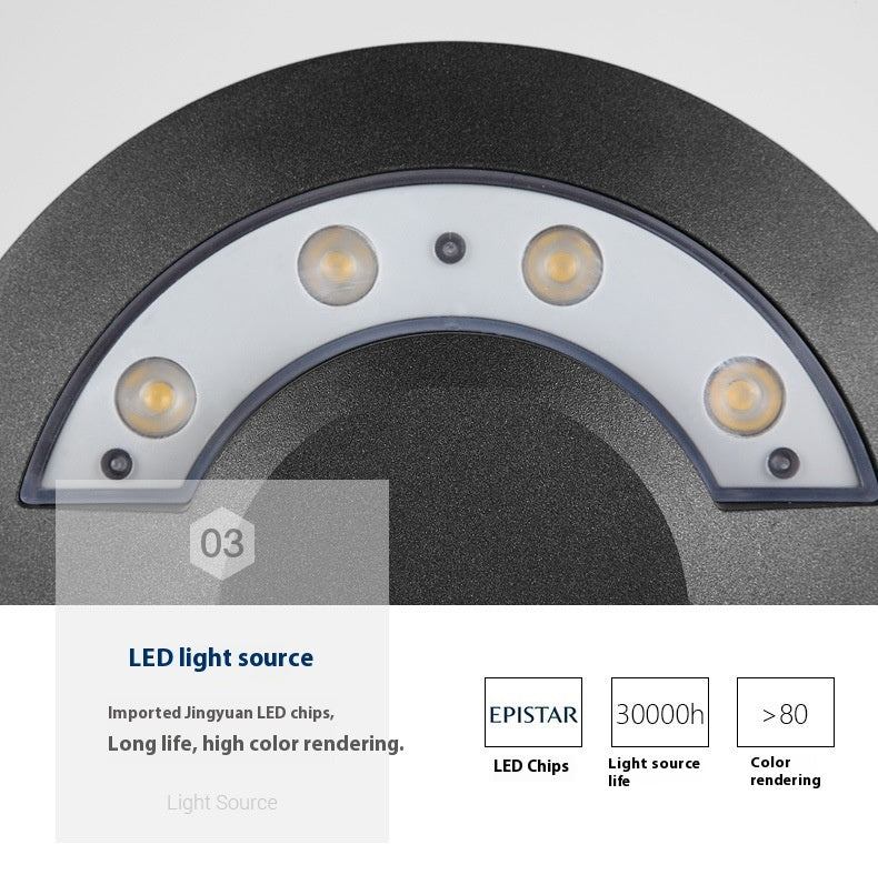 Simple Led Outdoor Wall Lamp Indoor Waterproof Courtyard