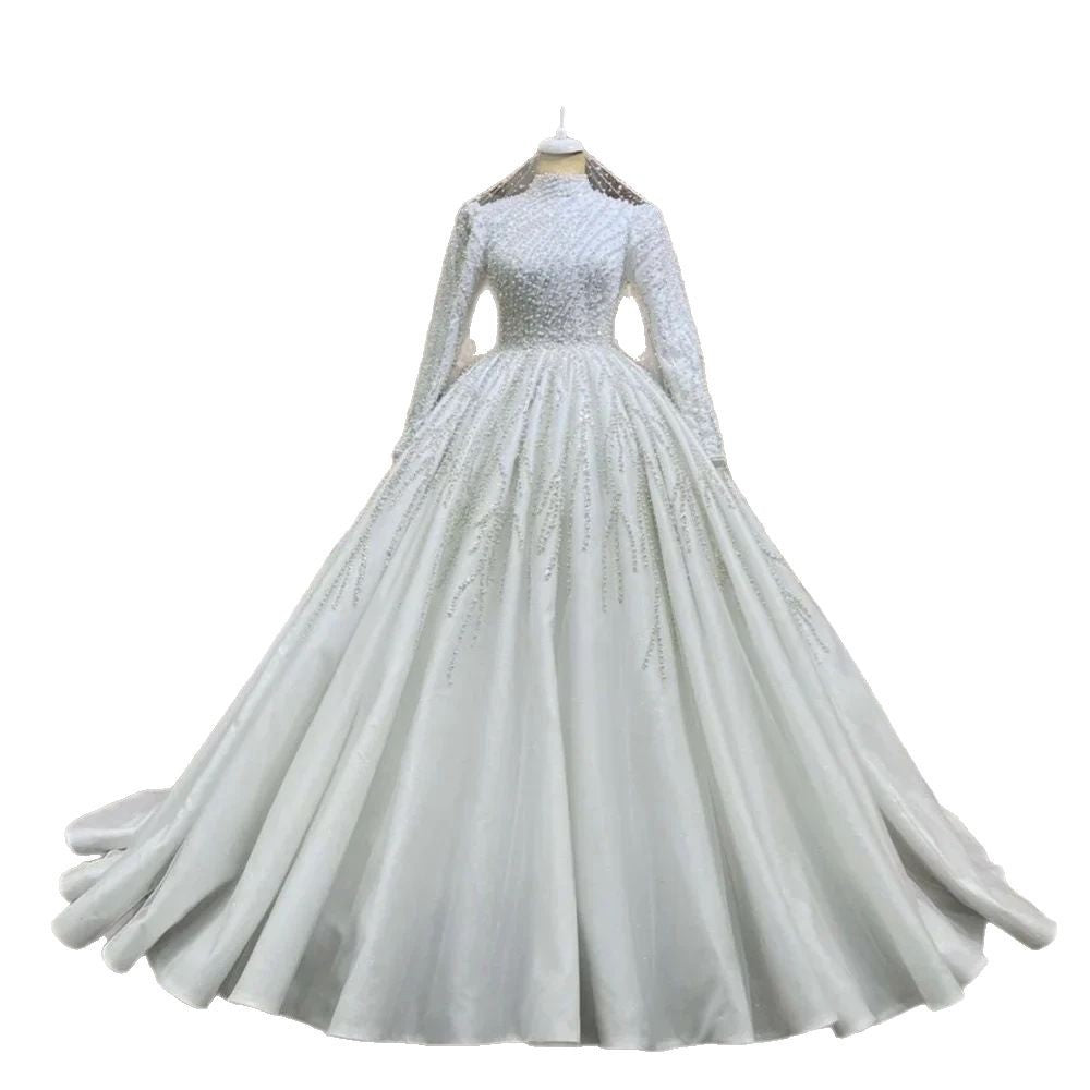 Bride Owner Wedding Dress Trailing Wedding Pettiskirt