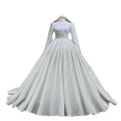 Bride Owner Wedding Dress Trailing Wedding Pettiskirt