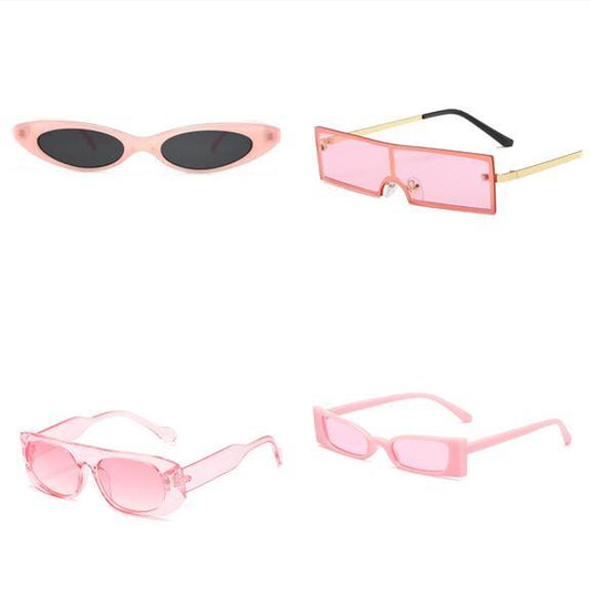 European And American Small Frame Retro Style Sunglasses Ins Square Sunglasses