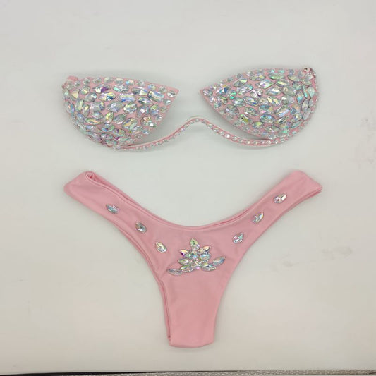 Fancy Diamond Bikini Sew Diamonds