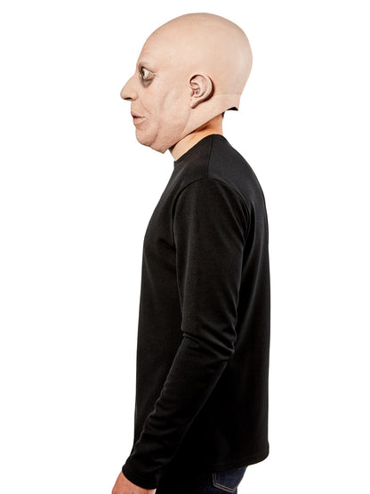 Men's The Addam's Family Uncle Fester Overhead Latex Mask - Deluxe